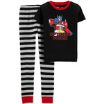 2-Piece Transformers 100% Snug Fit Cotton パジャマ
