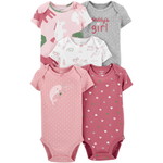5-Pack Daddy's Girl Short-Sleeve ボディスーツ
