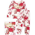 Mommy And Me Floral Beauty Snug Fit コットン パジャマ
