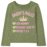 Daddy's Rules グラフィック ティ